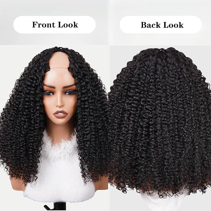 V Part Curly