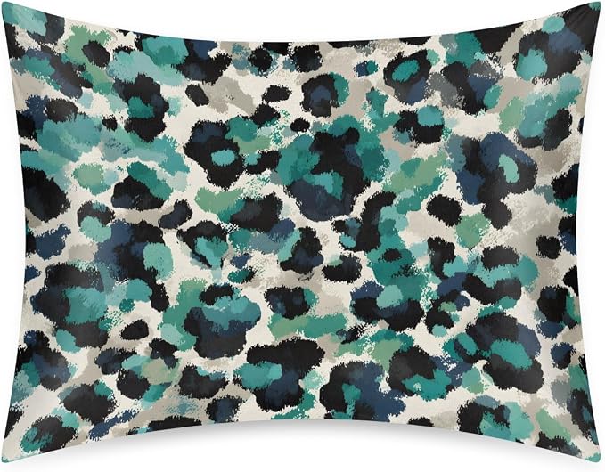 Abstract Turquoise Leopard