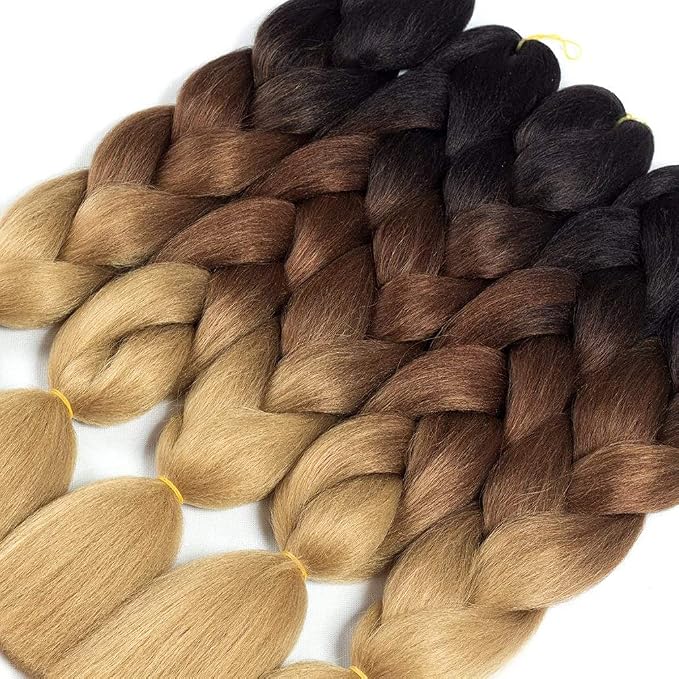 Black/Dark Brown/Light Brown 6 pcs