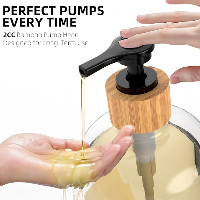 Black Sponge Holder + Clear Bottle