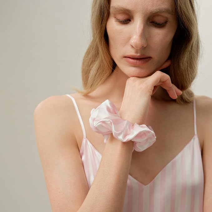 4PC Pink Stripe