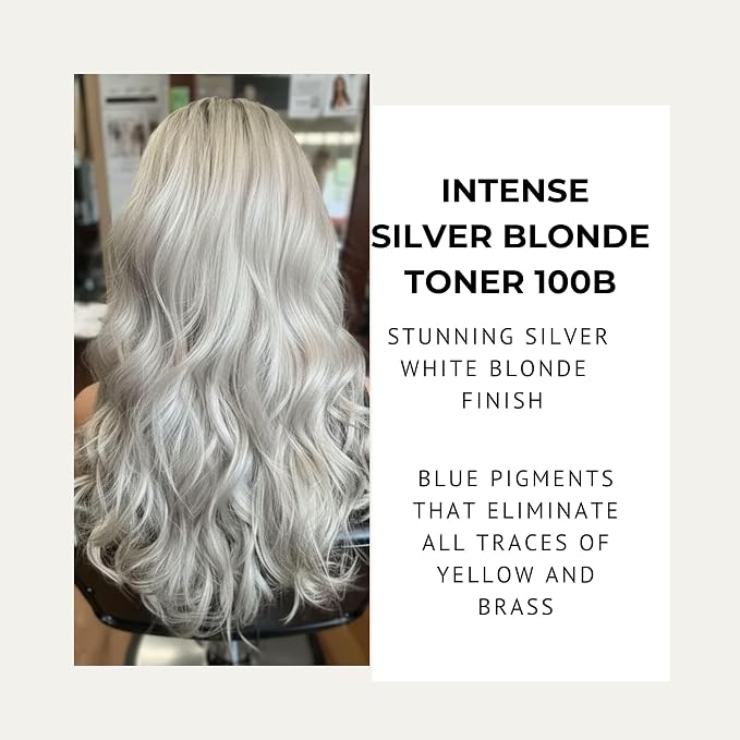 Intense Silver Blonde Toner 100B