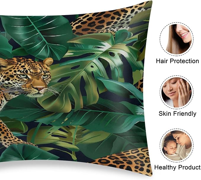 Leopard Palm Leaves