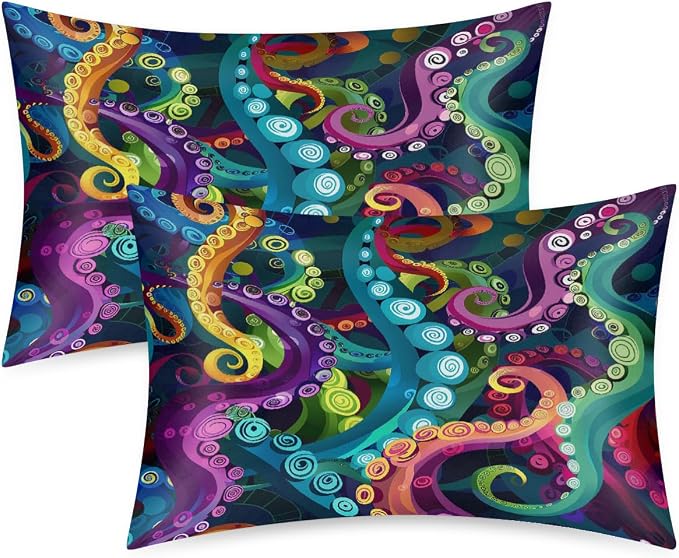 Colorful Octopus Tentacle