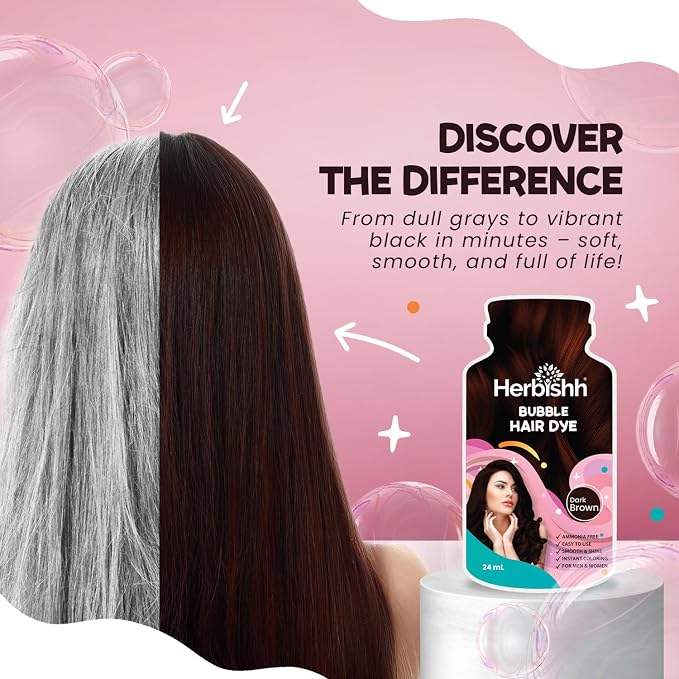 Dark Brown Bubble Dye