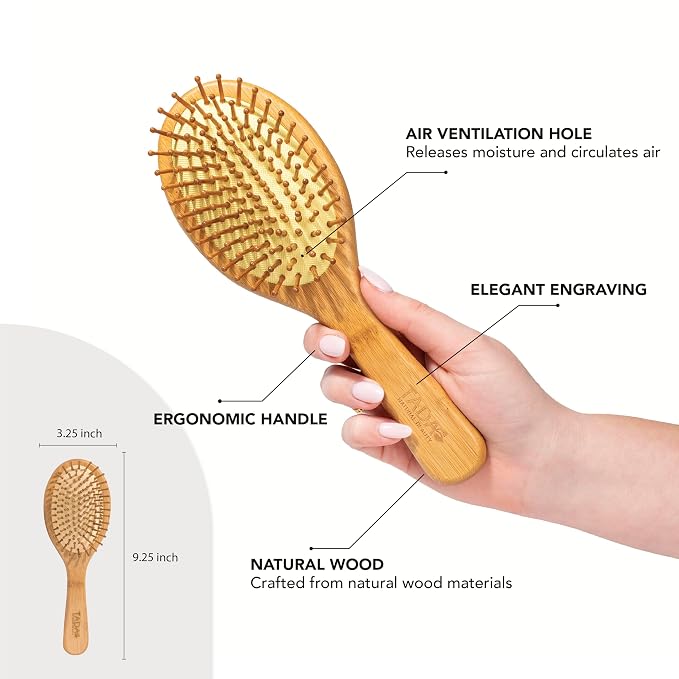 Wood Pin Brush