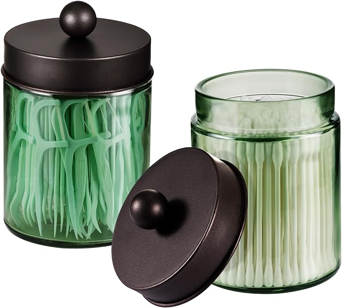 Jar Sage Green/Lid Bronze