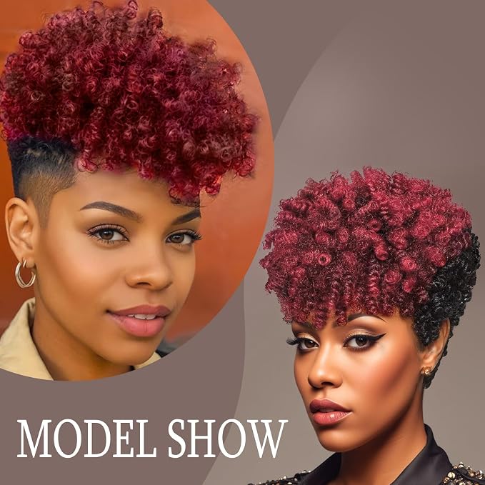 Natural Black to Burgundy