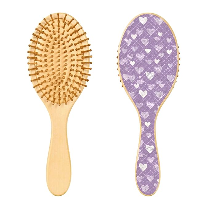 Purple Cute Hearts