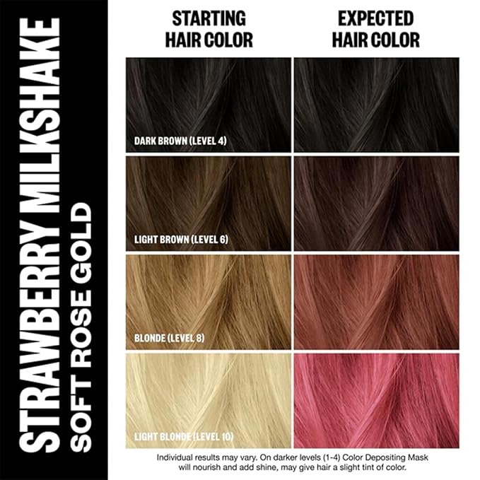 Strawberry Milkshake (Soft Rose Gold)