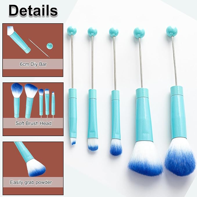 blue brush set
