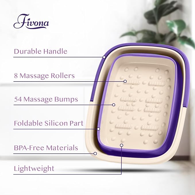 Purple Foot Bath Basin