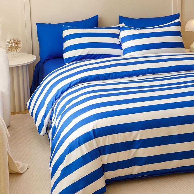 Royal White Stripe