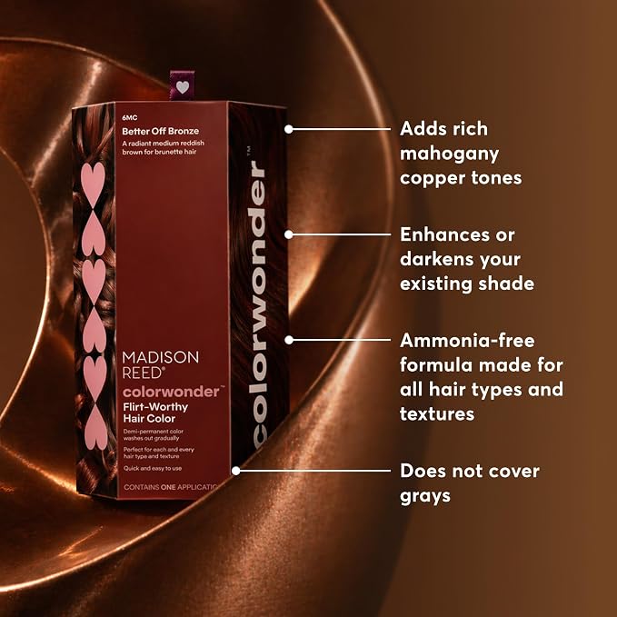6MC - Medium Auburn Brown (Better Off Bronze)