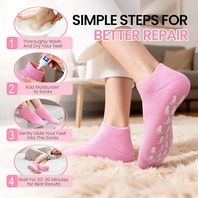 2 Pairs Pink