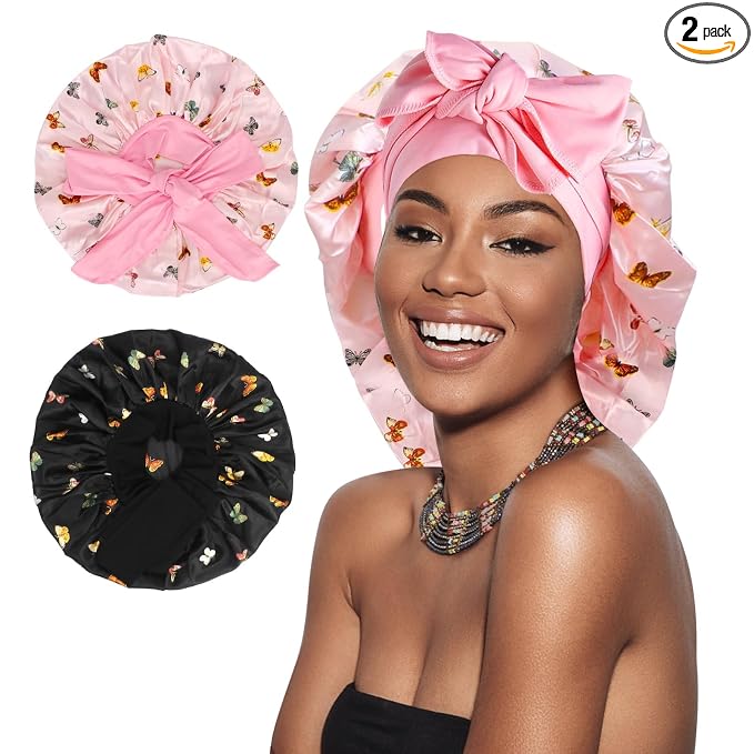 Butterfly Pattern Black+pink