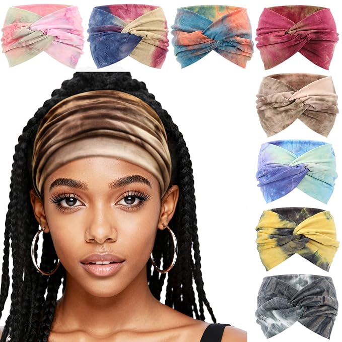 8 PCS: Tie-dye C