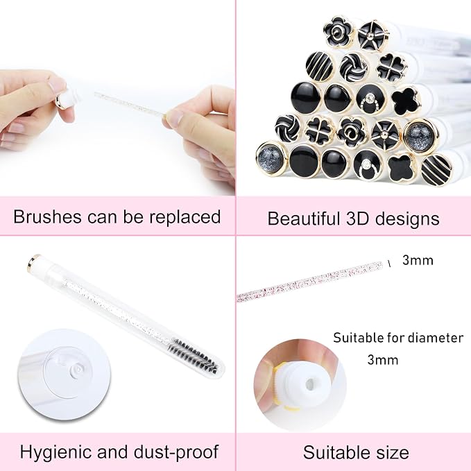 30pcs-Black Classic-MIX