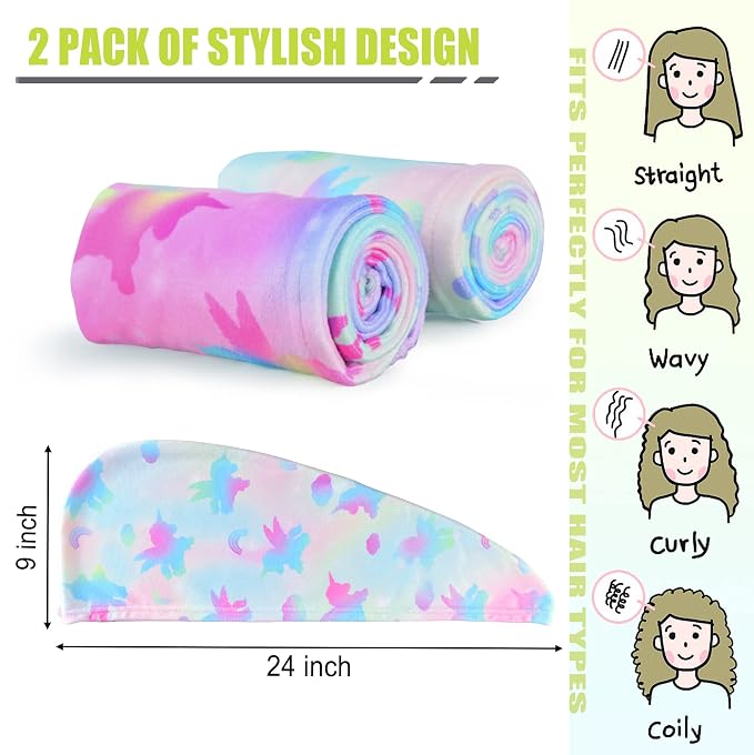 Unicorn Blue&pink-2pack
