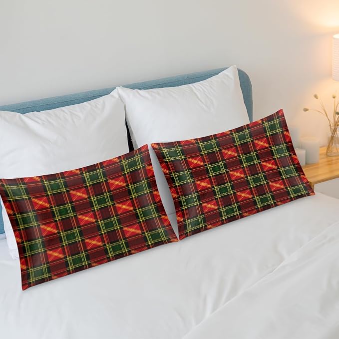 Red Green Black Tartan