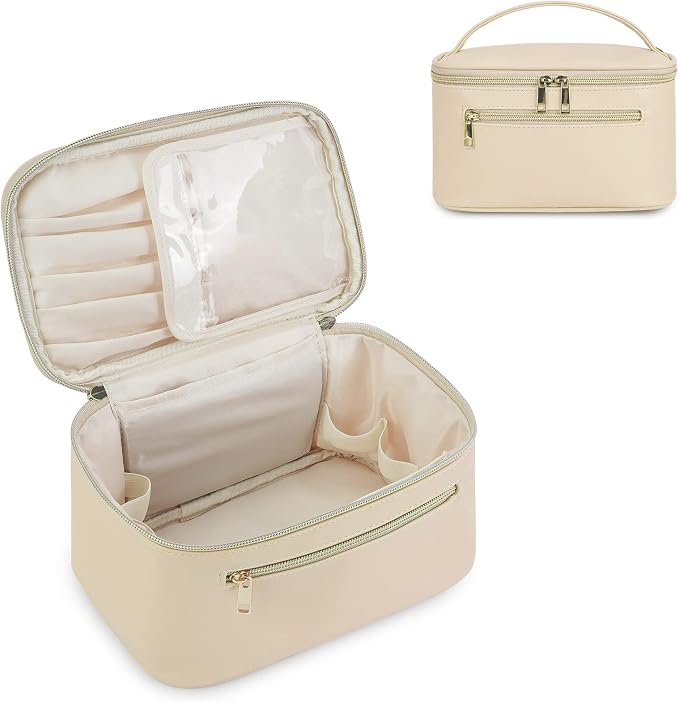 Beige Leather