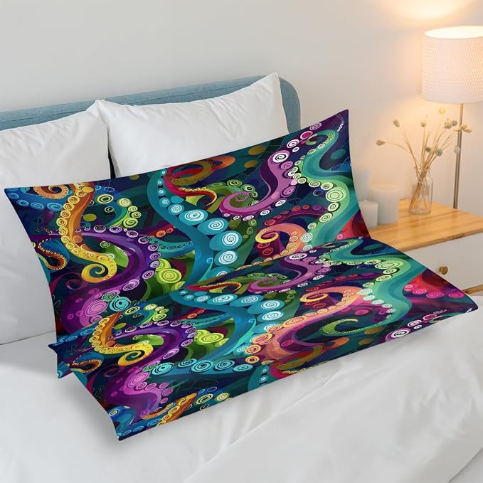 Colorful Octopus Tentacle