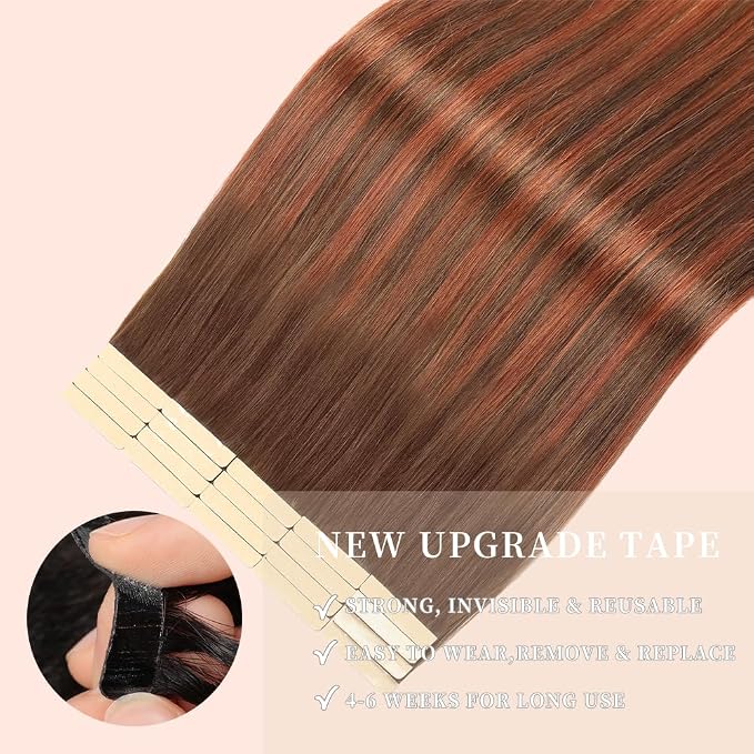#4/33/4A Chocolate Brown to Auburn Brown