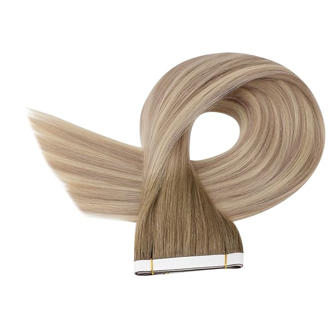 #8/60/18 Light Ash Brown to Ash Blonde and Dirty Blonde