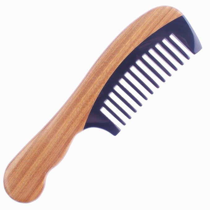 Wide Tooth & Wavy Handle