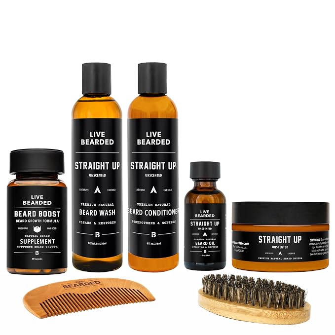 Live Bearded -Total Beardsman - Straight Up