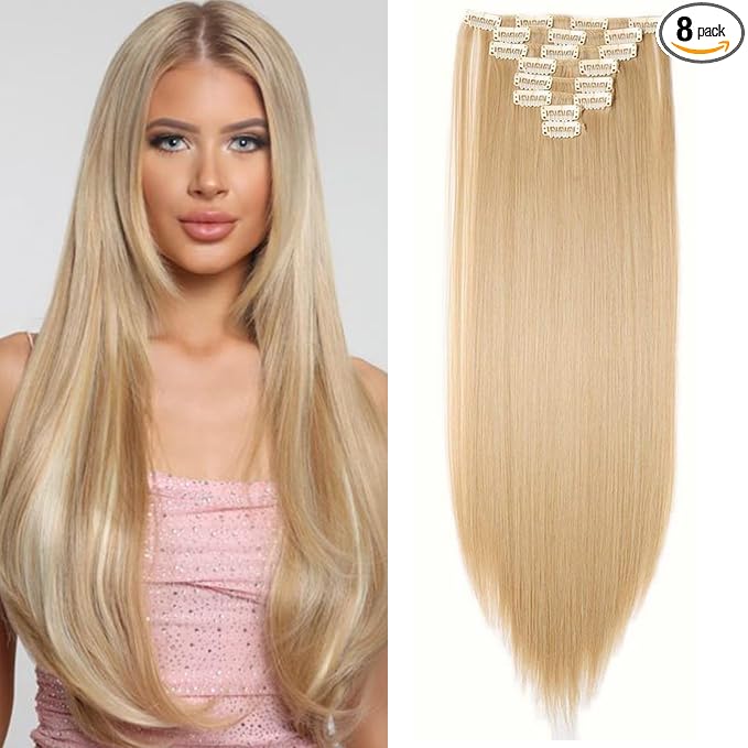 Dark blonde mix bleach blonde