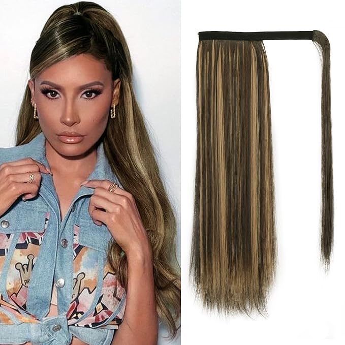 Dark Brown with Highlights