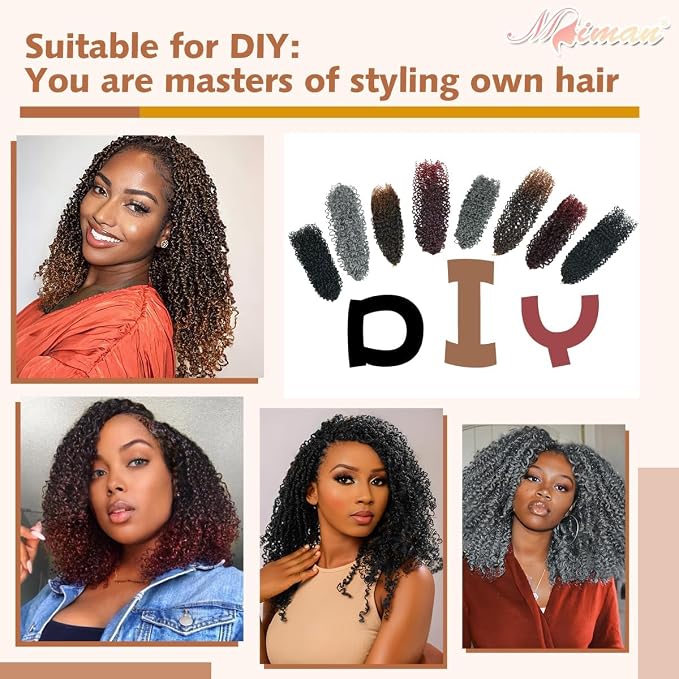 Yanky Twist Crochet Hair-Silver Grey