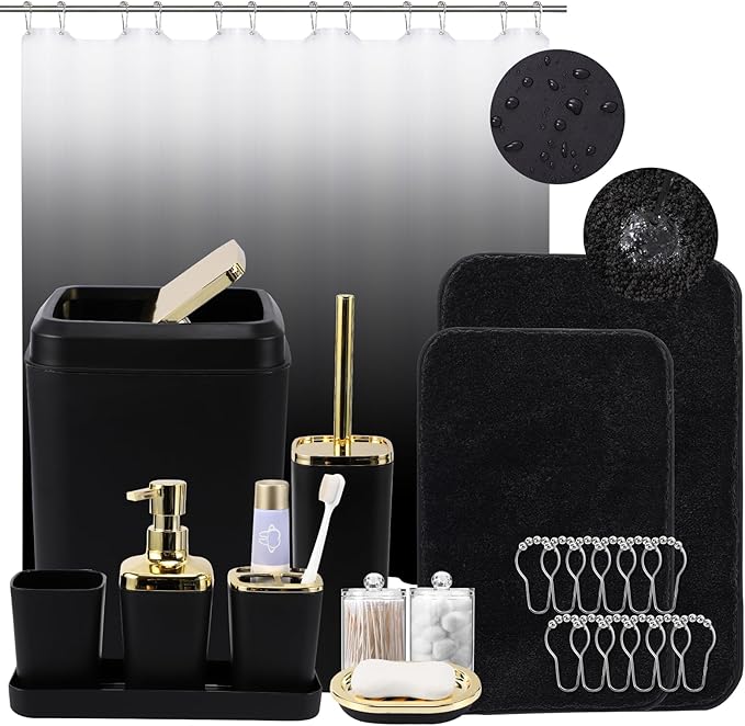Gold and Black