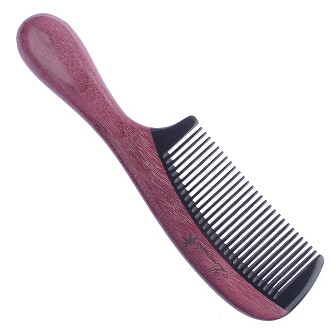Fine Tooth & Purpleheart Handle