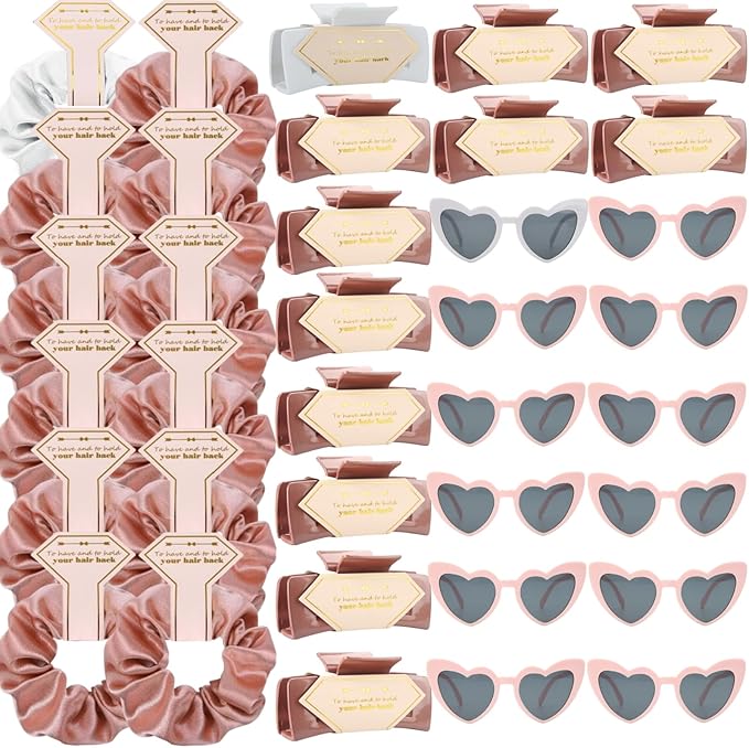 36pcs White&rose Gold