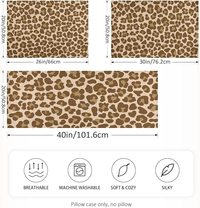 Brown Leopard Print