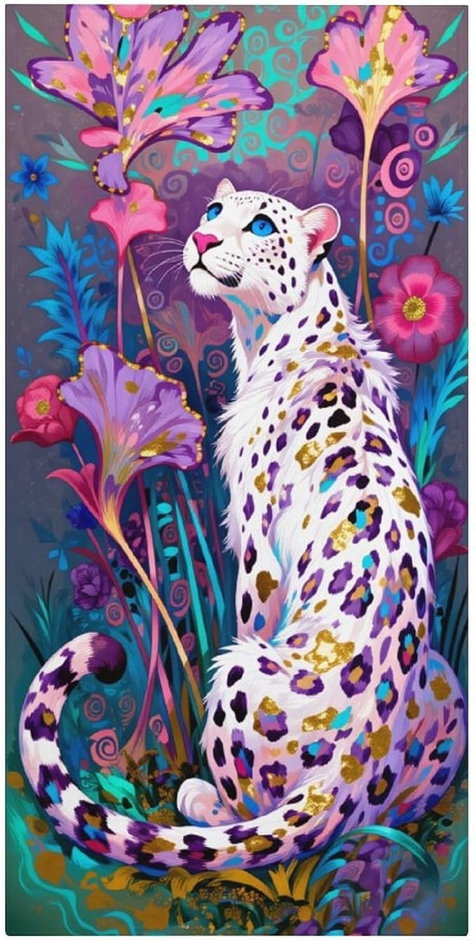 Purple Snow Leopard