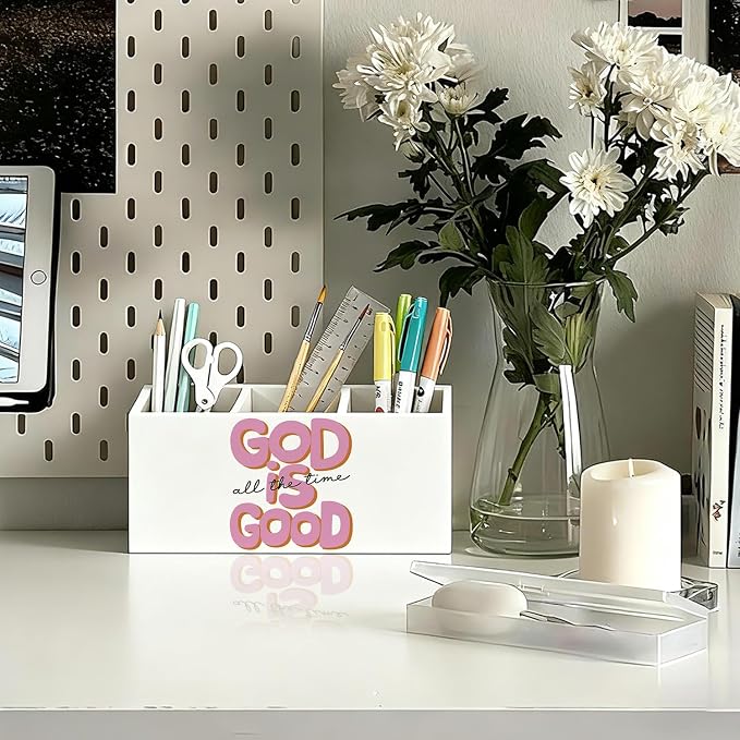 01-Pink Christian Pen Holder(7)