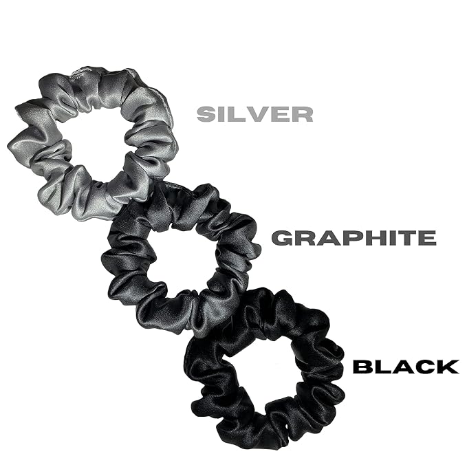 Black, Graphite & Silver
