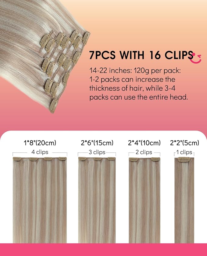 1-#18P1000 Ash Blonde mixed White Blond