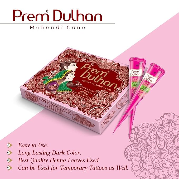 Natural Black Hair Color (Pink Box Cone)