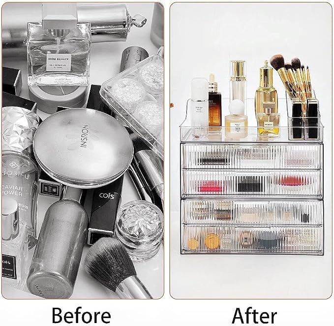Clear-4 Drawers