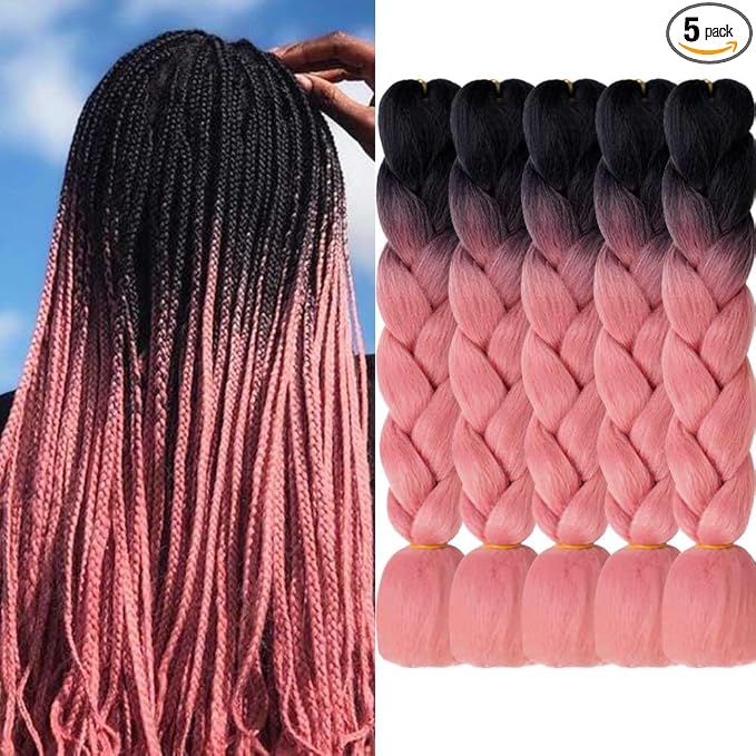 #B6 Black to Pink