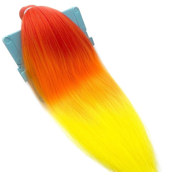Orange Ombre Braiding Hair 6 Packs