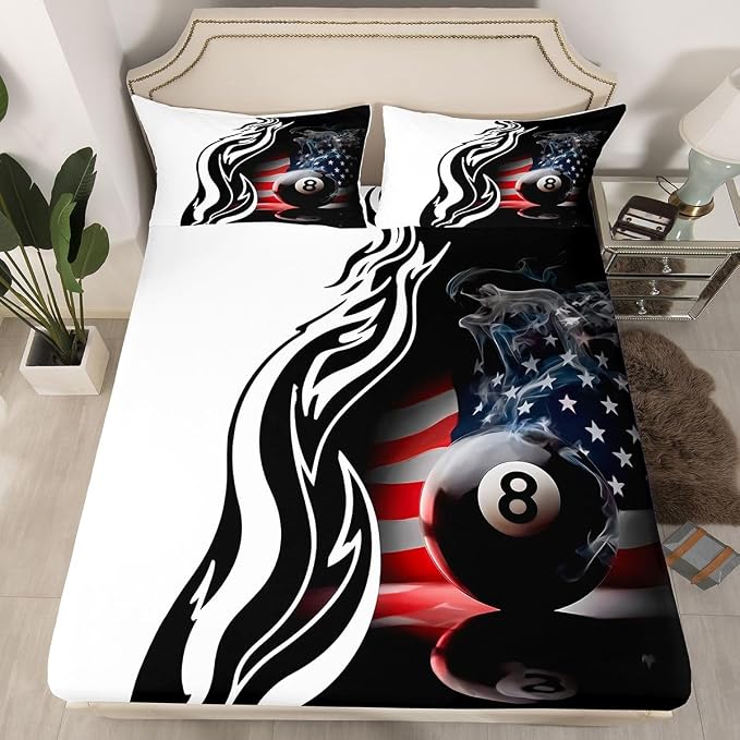 Billiard Red Black
