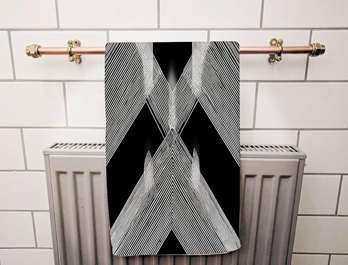 Black Grey White Stripe