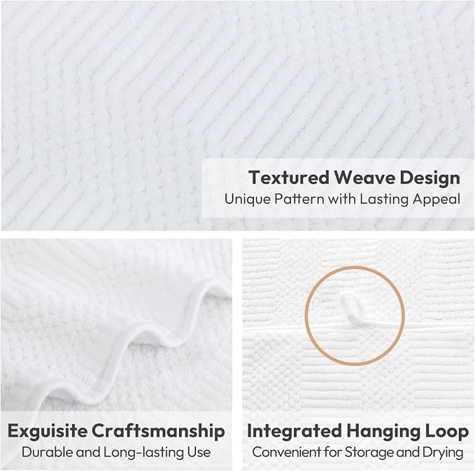 Diamond Cross Grid White