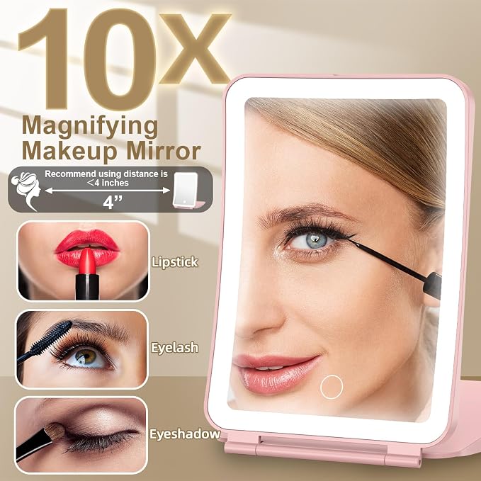 10x Magnifying-pink
