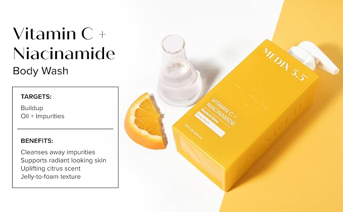 Radiant Glow Citrus Body Wash Gel